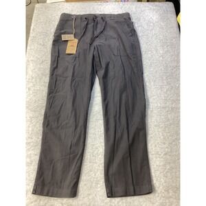 Faherty Dune Utility Pant Mens L Graphite Tide Organic Cotton MBS2506 NWT